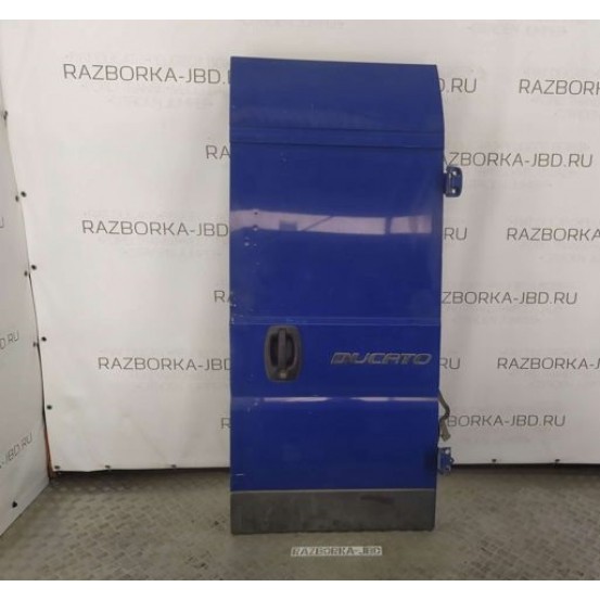 Дверь задняя правая (FIAT DUCATO 250 Кузов 2006-2014г, H2 син, Б/у)