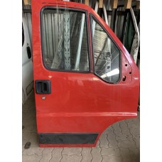 Дверь передняя правая (DUCATO 244 Кузов 2002-2006г + ЕЛАБУГА, 1331432080 Красный, Б/у)