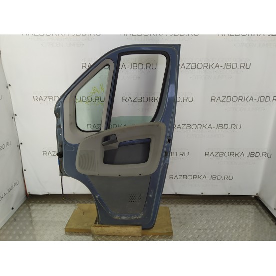 Дверь передняя правая (FIAT DUCATO 250 Кузов 2006-2014г, 1340563080 синий, Б/у)