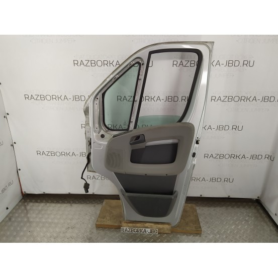 Дверь передняя правая (FIAT DUCATO 250 Кузов 2006-2014г, 1340563080 Серебристый, Б/у)
