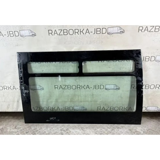 Стекло в кузов боковое левое (FIAT DUCATO 244 Кузов 2002-2006г + ЕЛАБУГА, 139*85, Б/у)