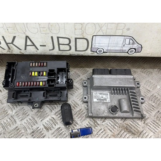 Блок управления двигателем (CITROEN JUMPER III 2014-2019г, 2.0 комплект 9809447780,1389975080, Б/у)