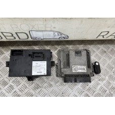Блок управления двигателем (IVECO DAILY E6 2014-2023, Комплект 2.3 0281030169,5801557345, Б/у)