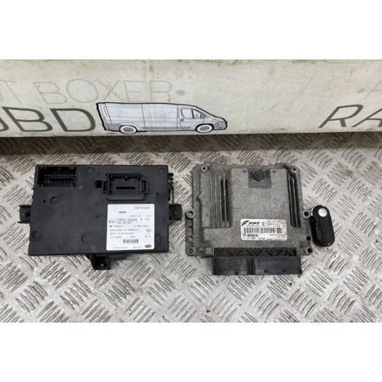 Блок управления двигателем (IVECO DAILY E6 2014-2023, Комплект 2.3 0281030169,5801557345, Б/у)