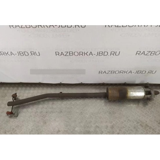 Глушитель в сборе (FORD TRANSIT 2014-2019г, RWD банка, Б/у)