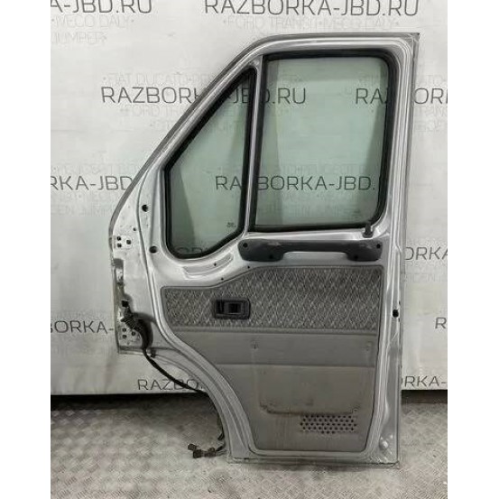 Дверь передняя правая (Fiat Ducato 230 1994-2002, Серебро 1301579080, Б/у)