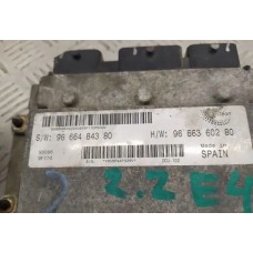 Блок управления двигателем (CITROEN JUMPER III 2006-2014г, Блок 9666484680 Е4 Дефект, Б/у)
