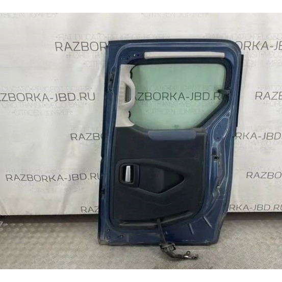 Дверь боковая сдвижная (Citroen Berlingo 2008-2018, 9008S3 R под стекло, Б/у)